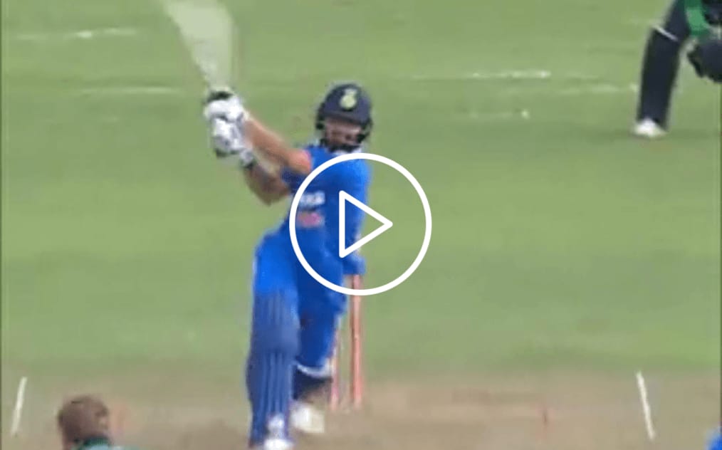 [Watch] Rinku Singh Tears Apart Ireland With Massive Sixes On Debut T20I Innings